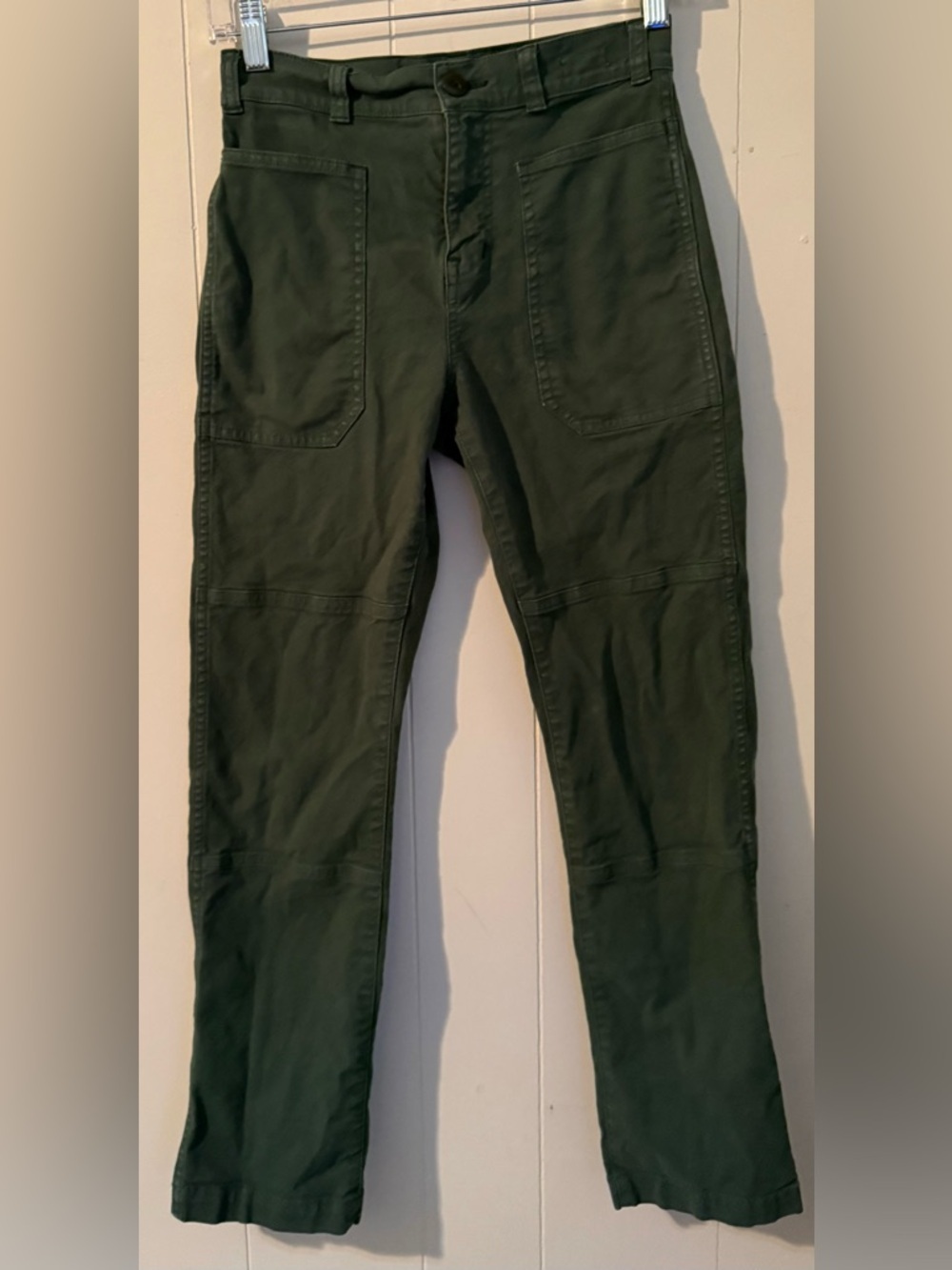 Madewell Dark Olive Green Utility Cargo Pants